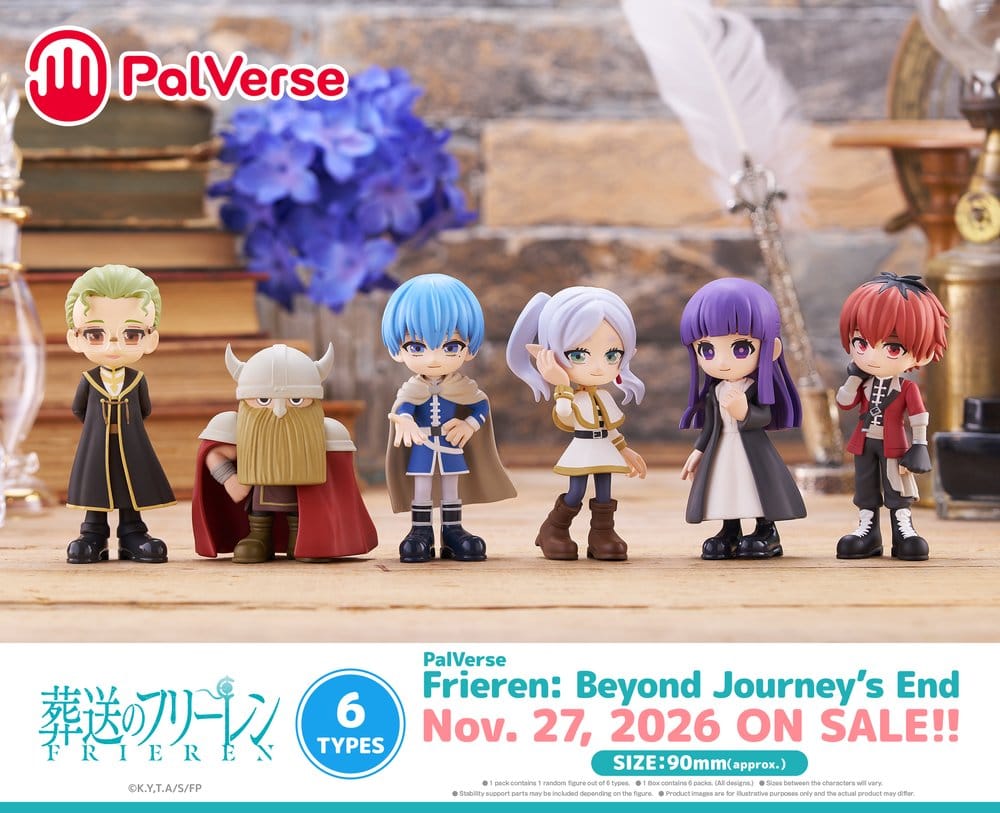 Frieren: Beyond Journey's End Blind Box présentoir figurines mini PalVerse (6)
