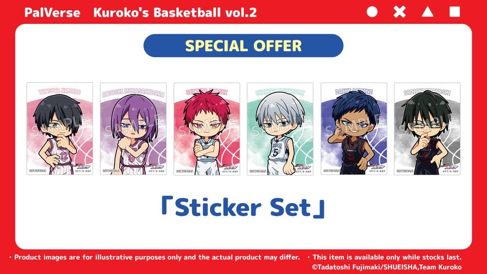Kuroko's Basketball blind box assortiment PalVerse figurines mini vol.2 (6)