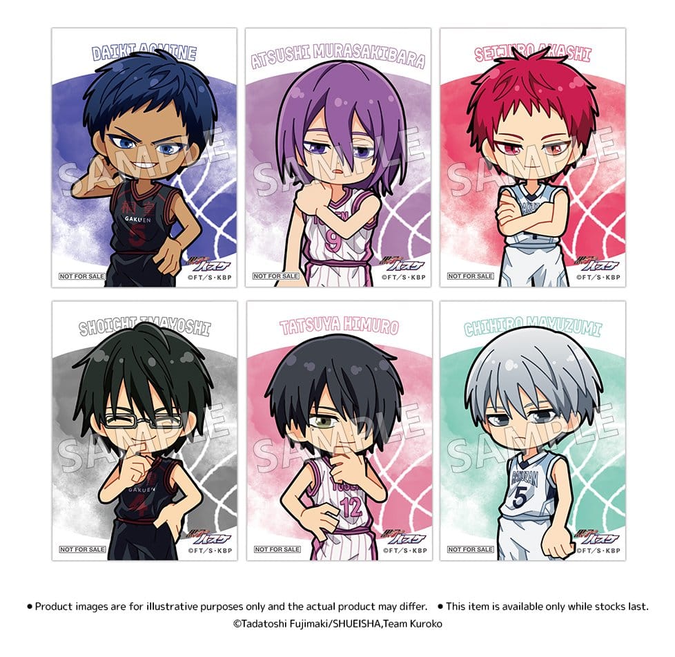 Kuroko's Basketball blind box assortiment PalVerse figurines mini vol.2 (6)
