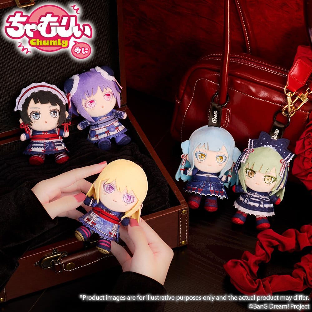 BanG Dream! Chamuri Mini Porte-clés en peluche Ave Mujica Senbi Toryo Ver. Amoris 10 cm