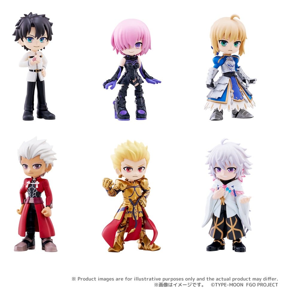 Fate/Grand Order Blind Box présentoir figurines mini PalVerse vol.1 (6)