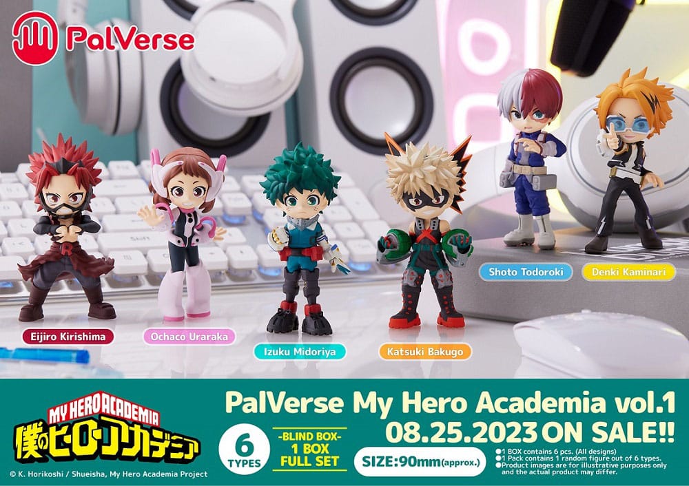 My Hero Academia assortiment figurines PVC PalVerse Vol. 1 9 cm (6)