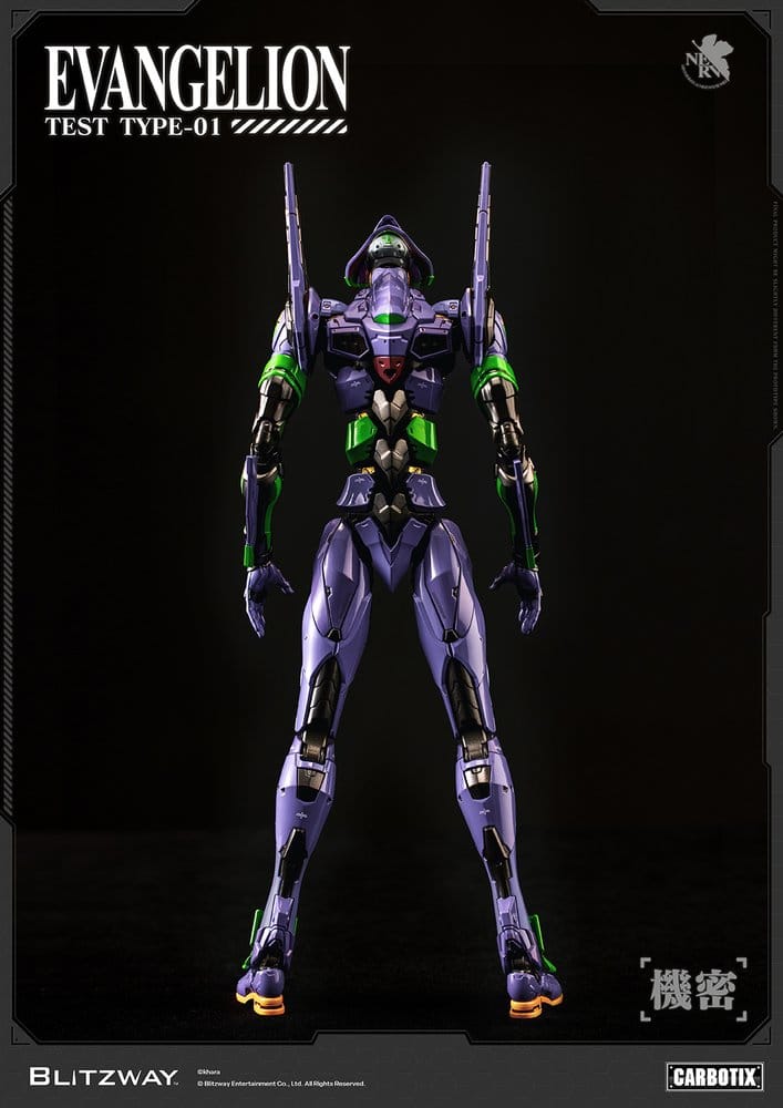 Evangelion Carbotix figurine Evangelion Unit-01 Test Type (DX Ver.) 33 cm