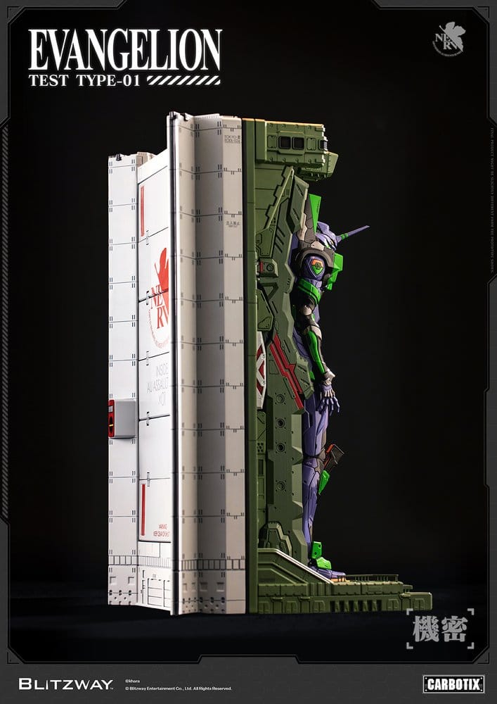 Evangelion Carbotix figurine Evangelion Unit-01 Test Type (DX Ver.) 33 cm