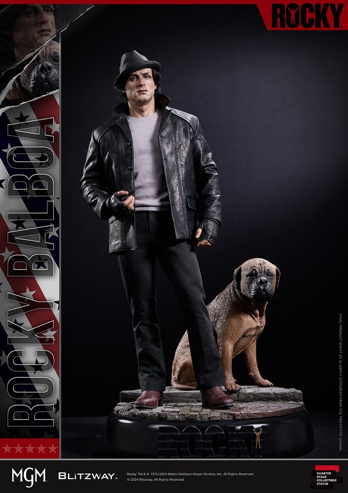 Rocky statuette Superb Scale 1/4 Rocky 1976 54 cm