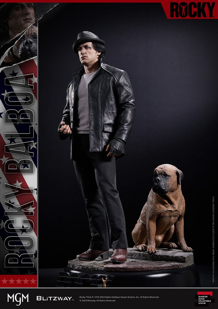 Rocky statuette Superb Scale 1/4 Rocky 1976 54 cm