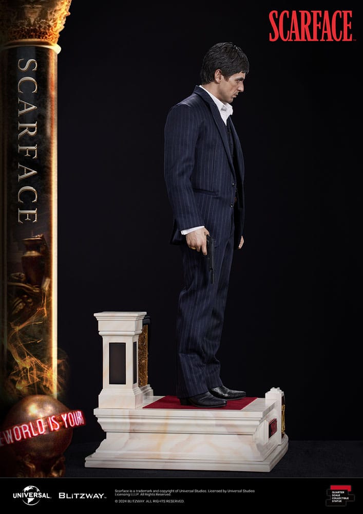 Scarface statuette Superb Scale 1/4 Tony Montana 53 cm