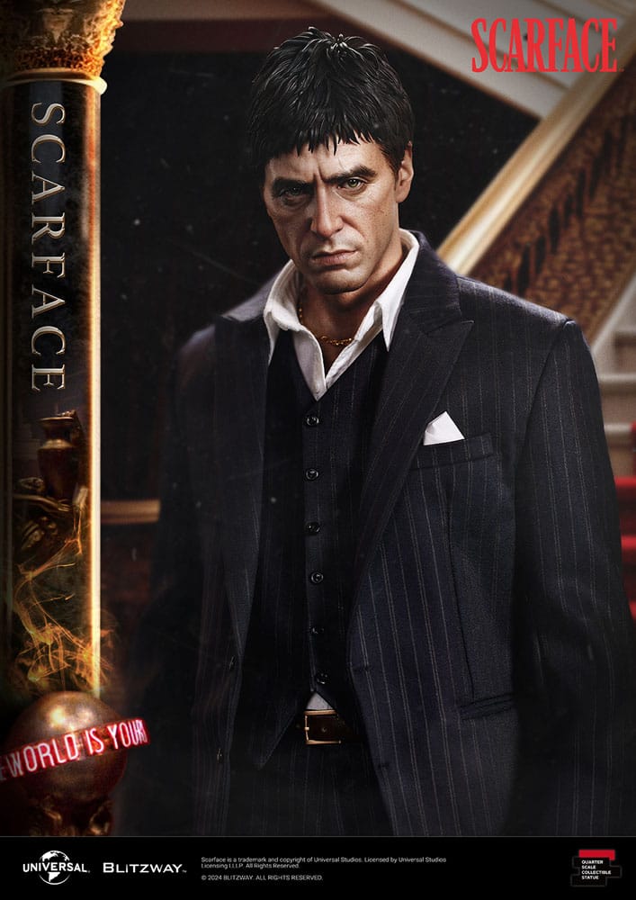 Scarface statuette Superb Scale 1/4 Tony Montana 53 cm