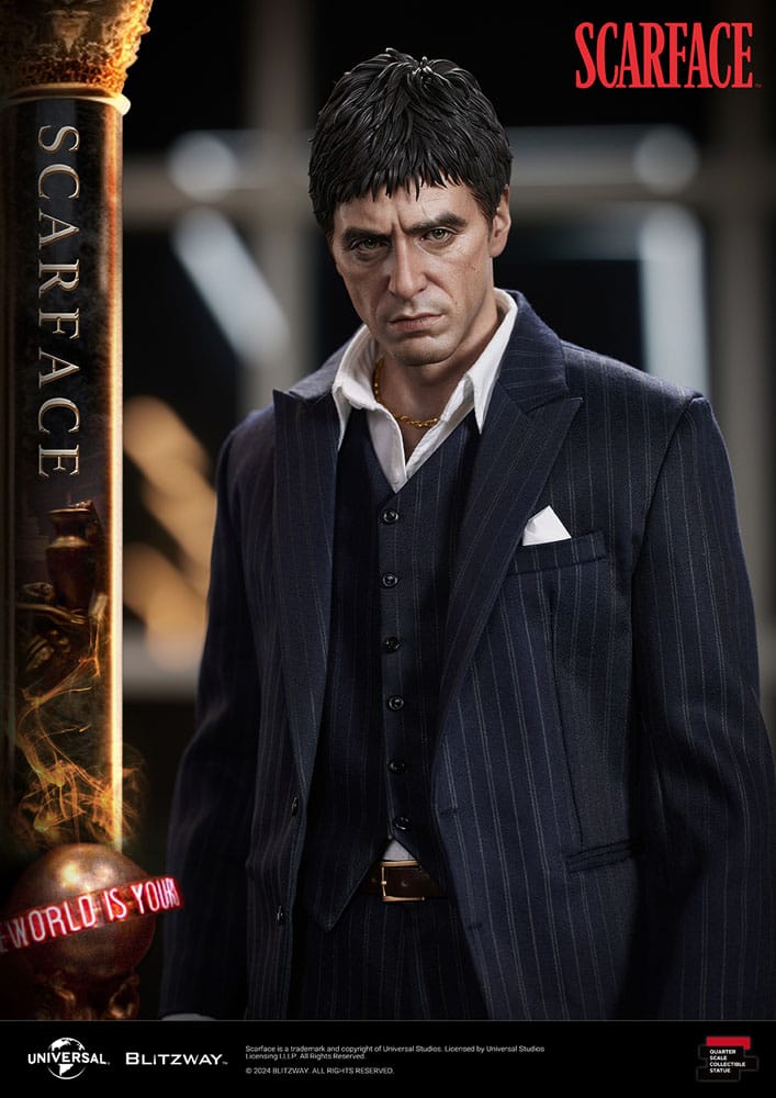 Scarface statuette Superb Scale 1/4 Tony Montana 53 cm