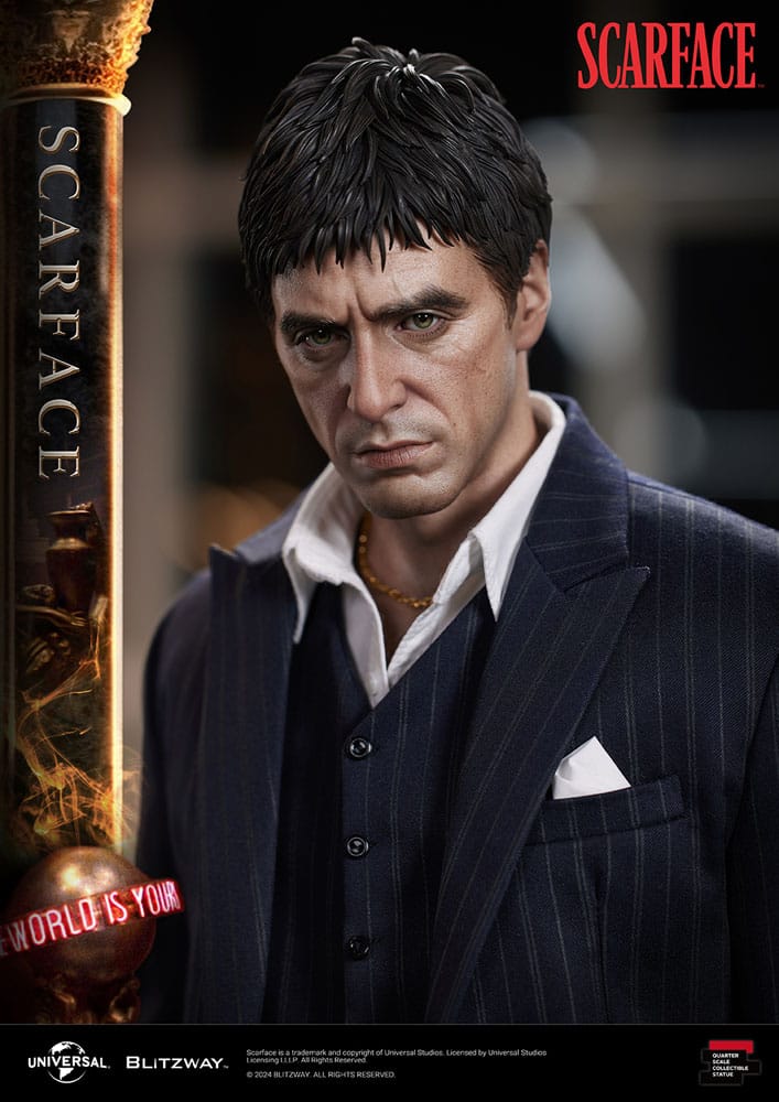 Scarface statuette Superb Scale 1/4 Tony Montana 53 cm