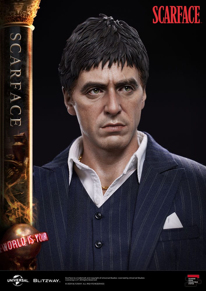 Scarface statuette Superb Scale 1/4 Tony Montana 53 cm