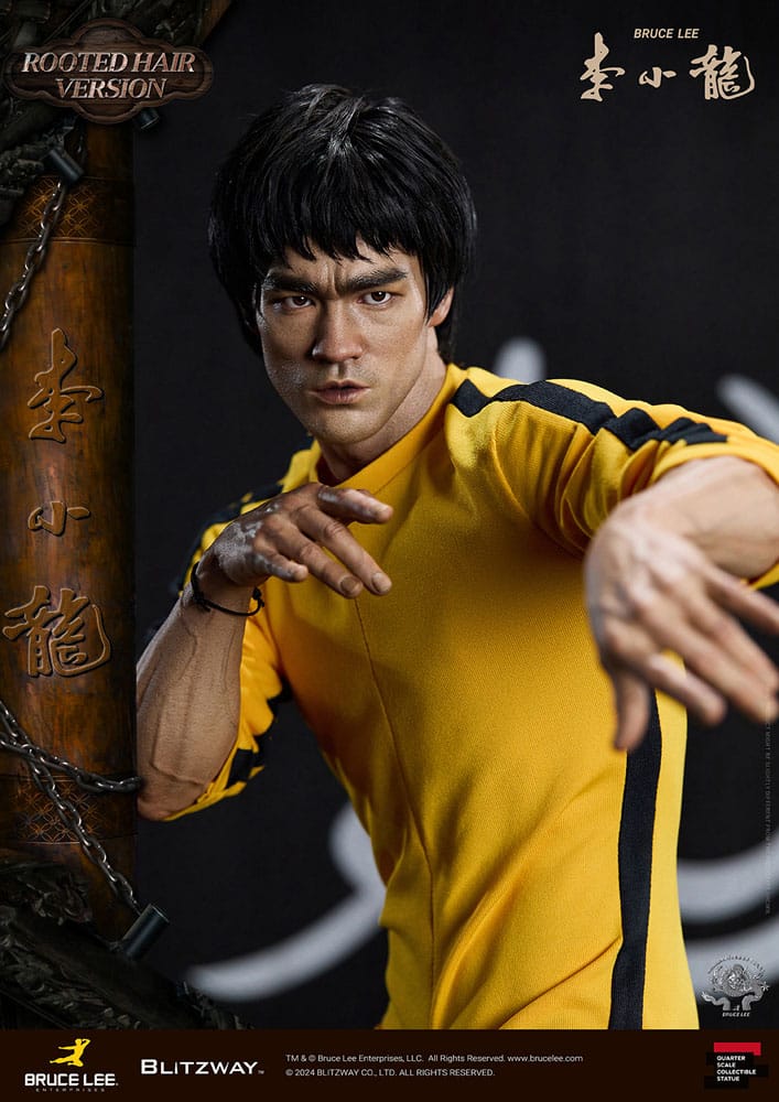 Bruce Lee statuette Superb Scale 1/4 50th Anniversary Tribute (Rooted Hair Version) 55 cm