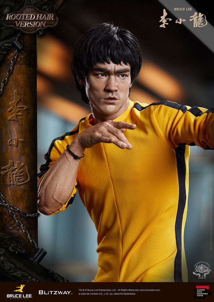 Bruce Lee statuette Superb Scale 1/4 50th Anniversary Tribute (Rooted Hair Version) 55 cm