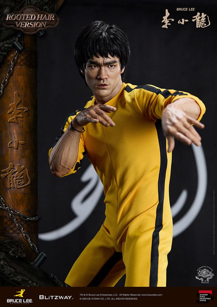 Bruce Lee statuette Superb Scale 1/4 50th Anniversary Tribute (Rooted Hair Version) 55 cm