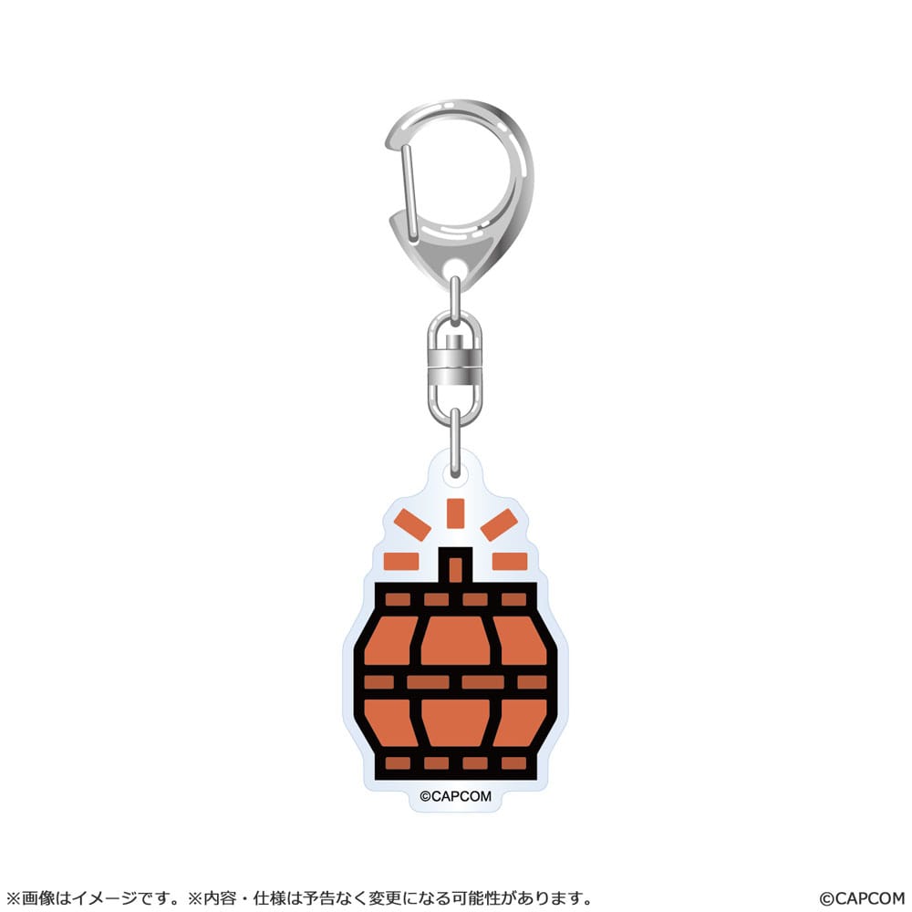 Monster Hunter Wilds assortiment porte-clés acrylique Item Icon 6 cm (10)
