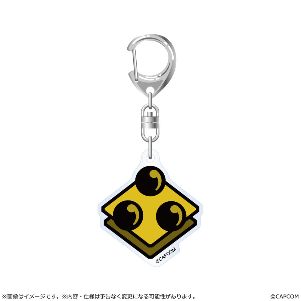 Monster Hunter Wilds assortiment porte-clés acrylique Item Icon 6 cm (10)