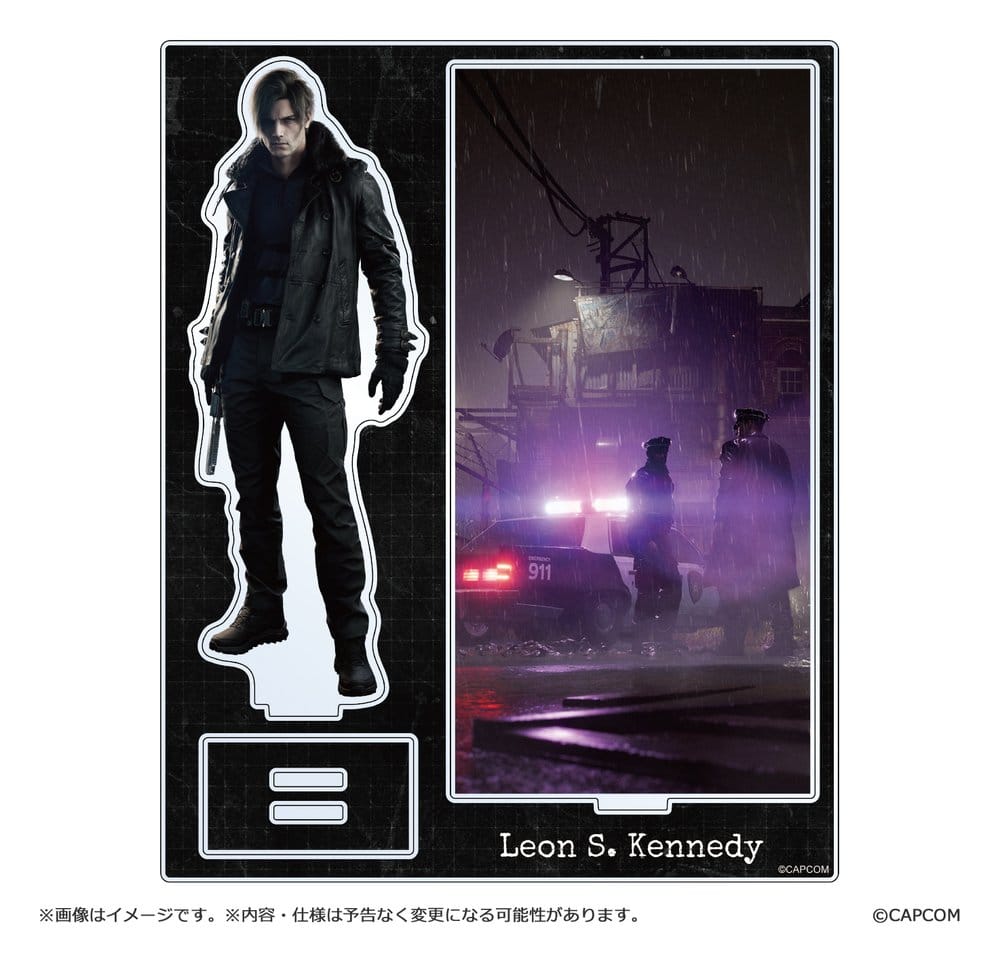 Resident Evil Requiem figurine acrylique Leon S. Kennedy 16 cm