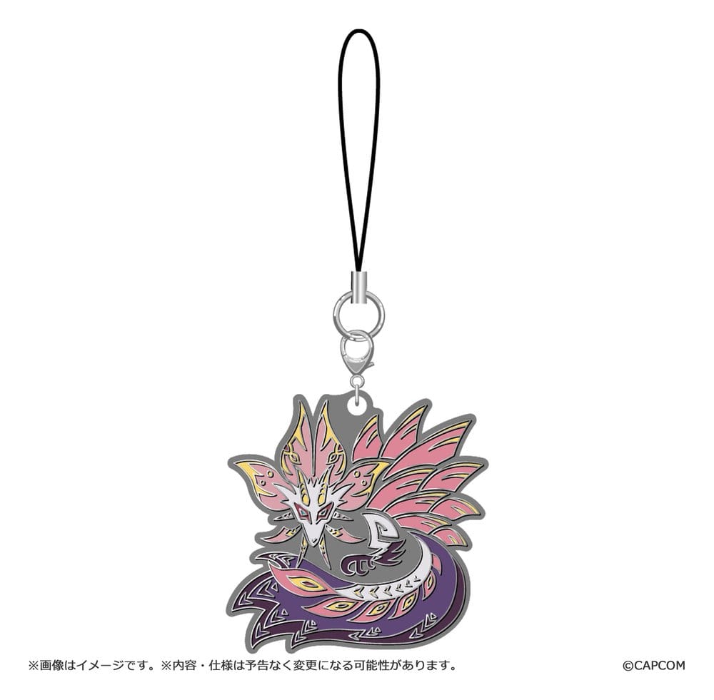 Monster Hunter Wilds blind box assortiment porte-clés en métal Monster icon Vol. 2 (10)