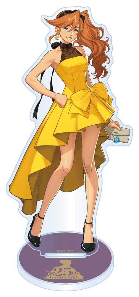 Ace Attorney 25th Anniversary Socle en acrylique Athena Cykes Main Visual 13–15 cm