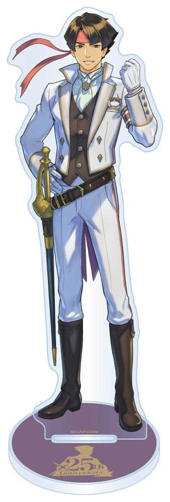 The Great Ace Attorney 25th Anniversary Socle en acrylique Kazuma Asogi Main Visual 13–15 cm