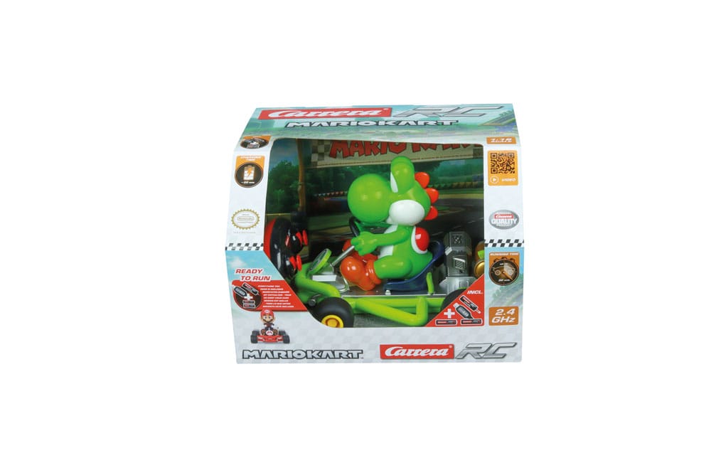 Super Mario Kart voiture télécommandée RC 1/18 2,4GHz Pipe Kart Yoshi