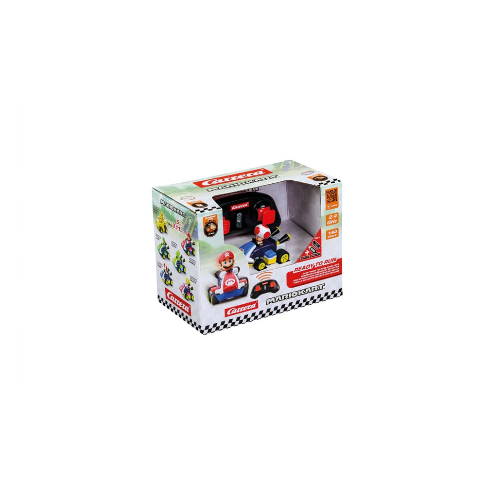 Super Mario Kart voiture télécommandée RC 1/50 2,4GHz Mini Toad