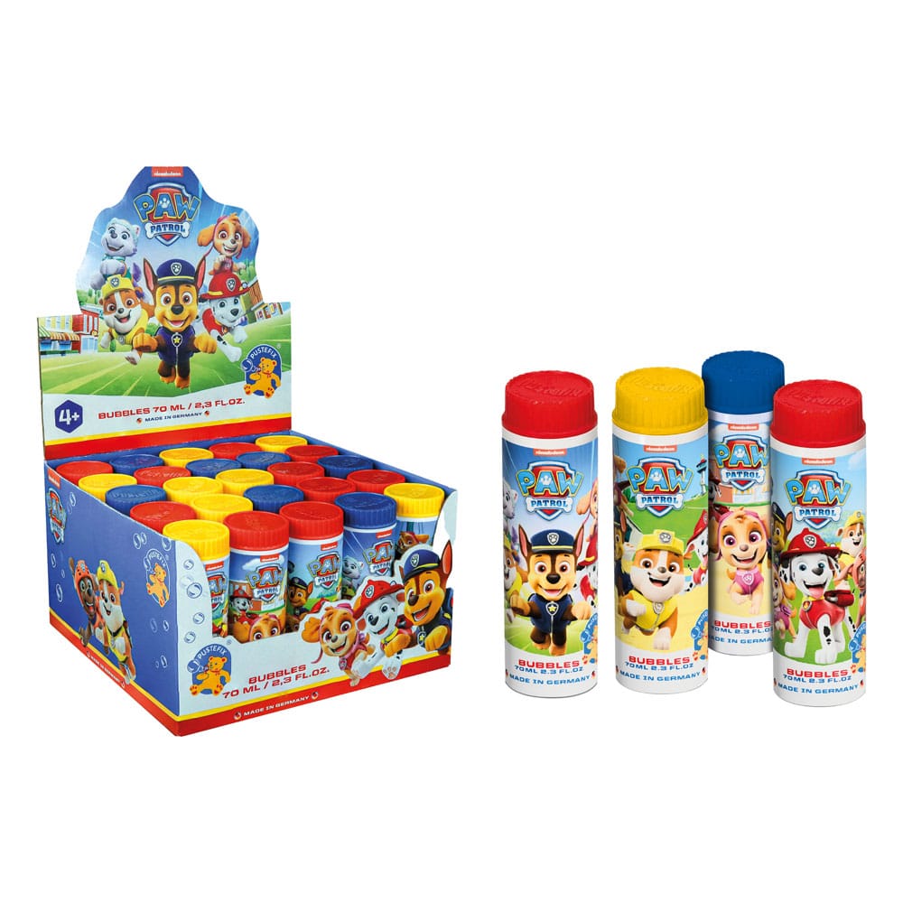 PAW Patrol : La Pat' Patrouille Pustefix bulles de savon Classique Assortiment (25)