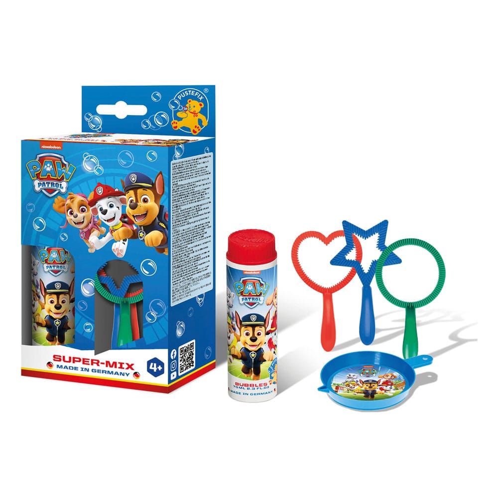 PAW Patrol : La Pat' Patrouille Pustefix bulles de savon Super-Mix Assortiment (15)