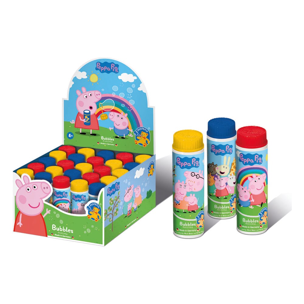 Peppa Pig Pustefix bulles de savon Classique Assortiment (25)