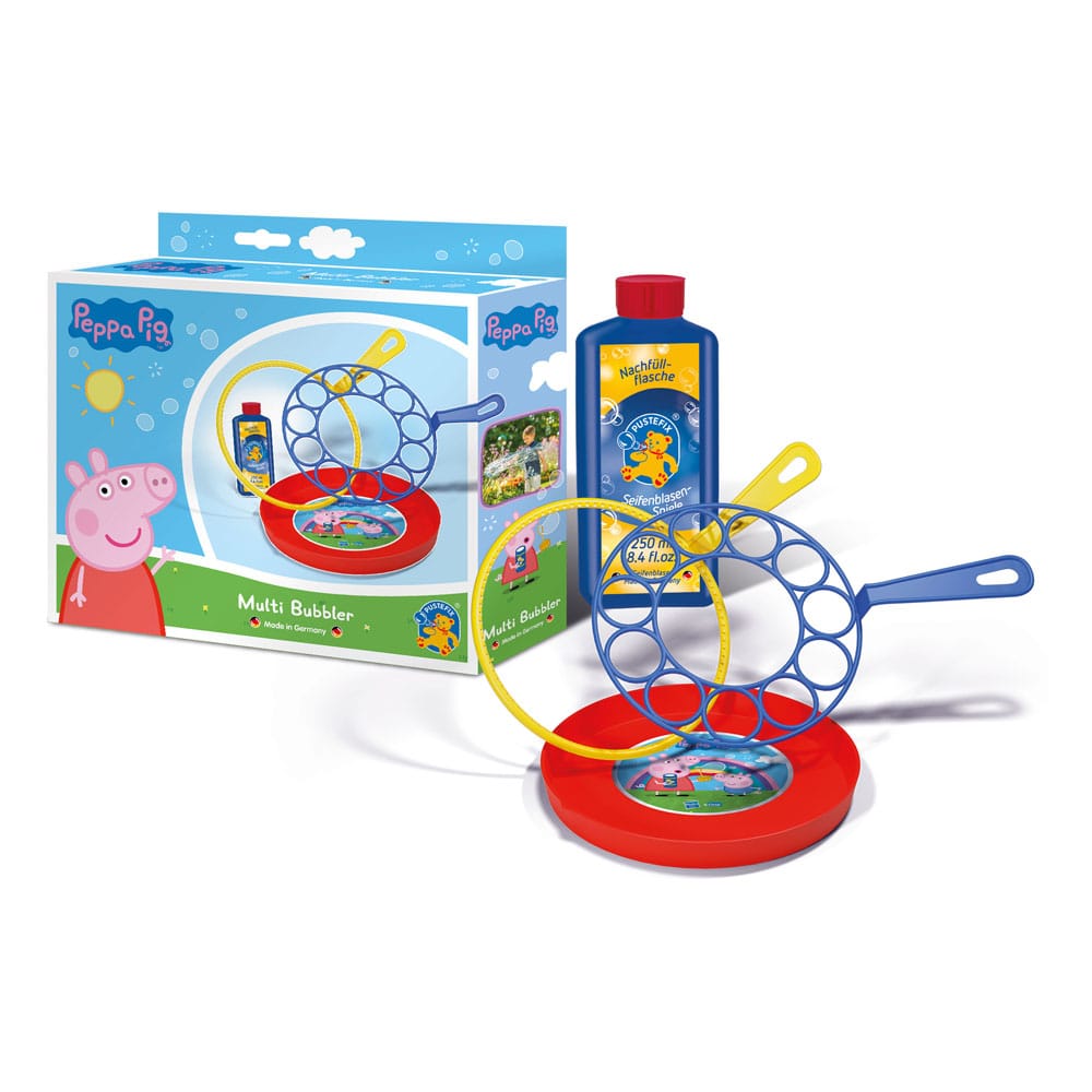 Peppa Pig Pustefix bulles de savon Multi-Bubbler Assortiment (5)