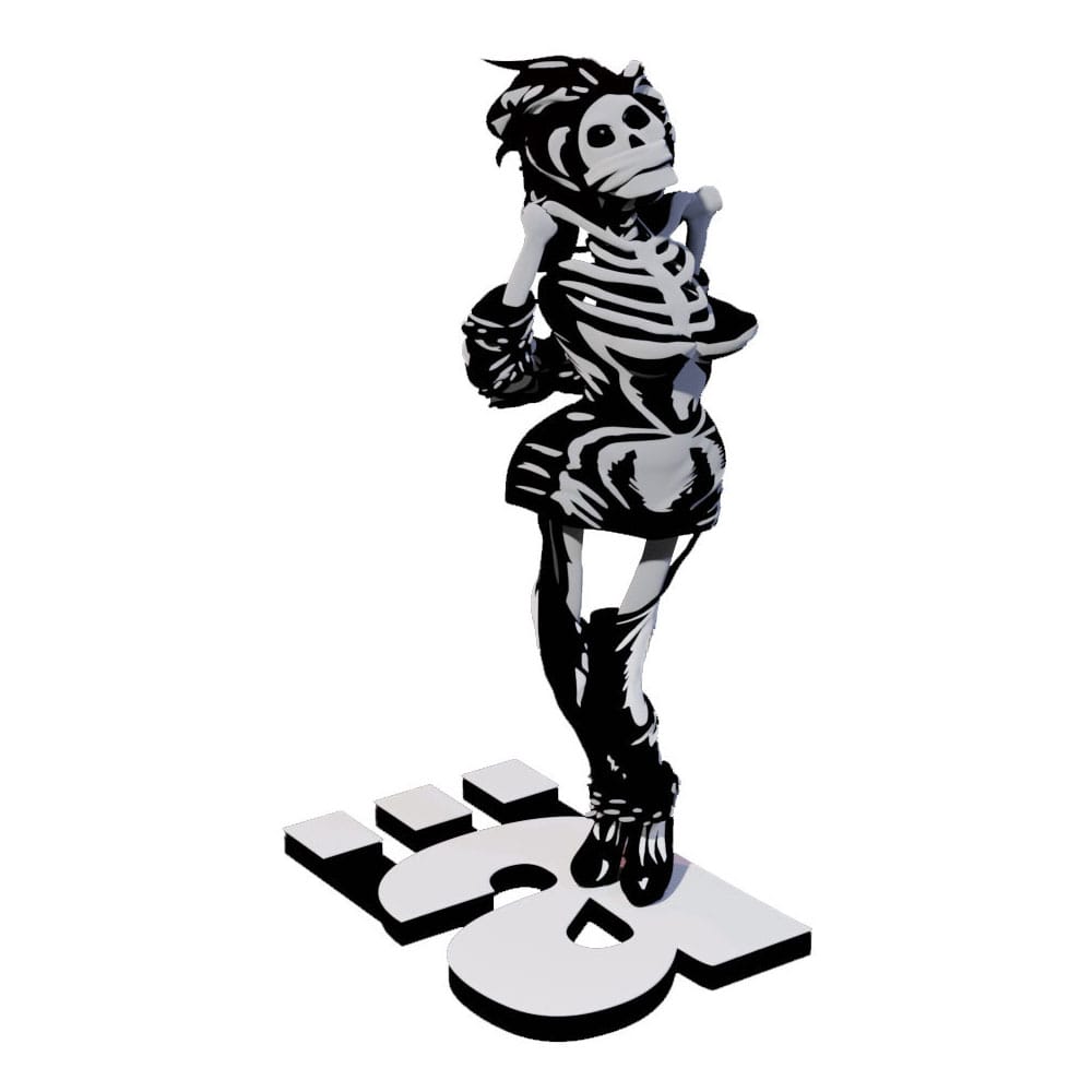 Die Ärzte statuette 1/10 Gwendoline Skelett 17 cm