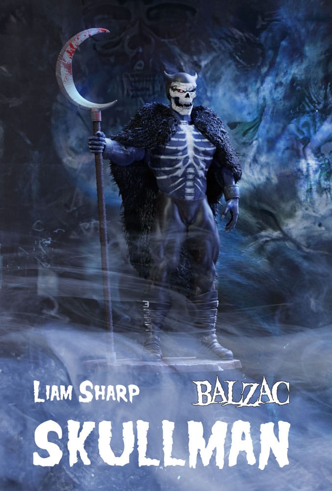 Balzac/Liam Sharp statuette 1/12 Barbarian Skullman 17 cm