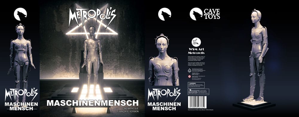 Metropolis statuette 1/10 Maschinenmensch C.F.M. 19 cm