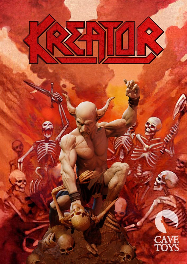 Kreator statuette 1/10 Kreator Pleasure to Kill Bloody Ver. 13 cm