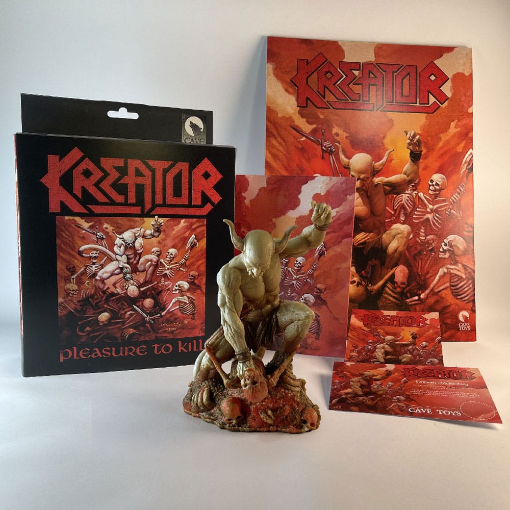 Kreator statuette 1/10 Kreator Pleasure to Kill Bloody Ver. 13 cm