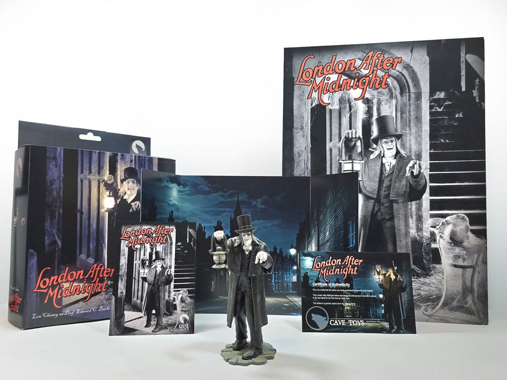Londres après minuit statuette 1/10 Lon Chaney Black & White Ver. 16 cm