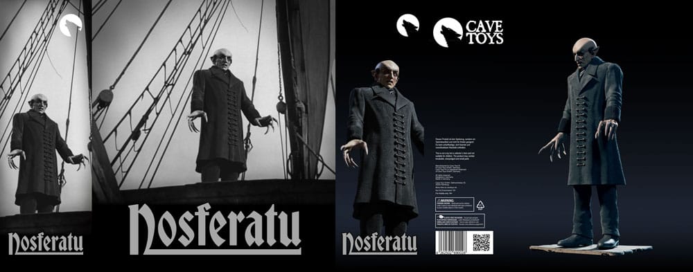 Nosferatu statuette 1/10 Max Schreck Death Scene 18 cm