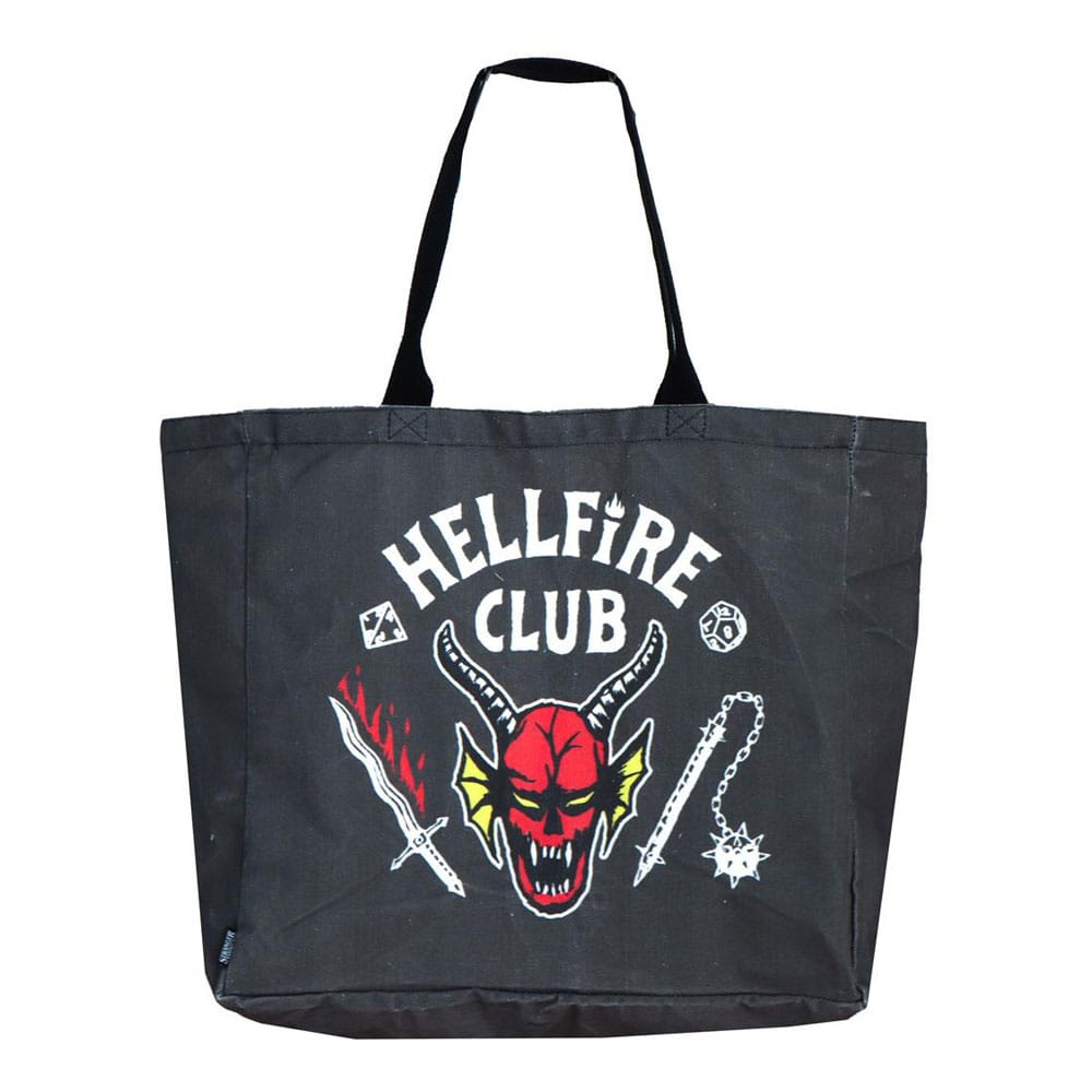 Stranger Things sac shopping Hellfire Club XL