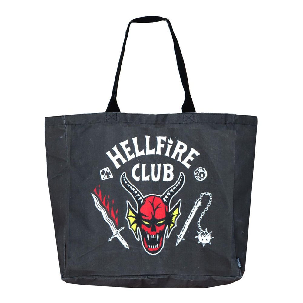 Stranger Things sac shopping Hellfire Club XL