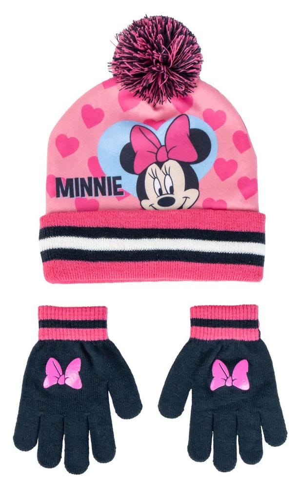 Disney set de 2 bonnet & mitaines Minnie Mouse