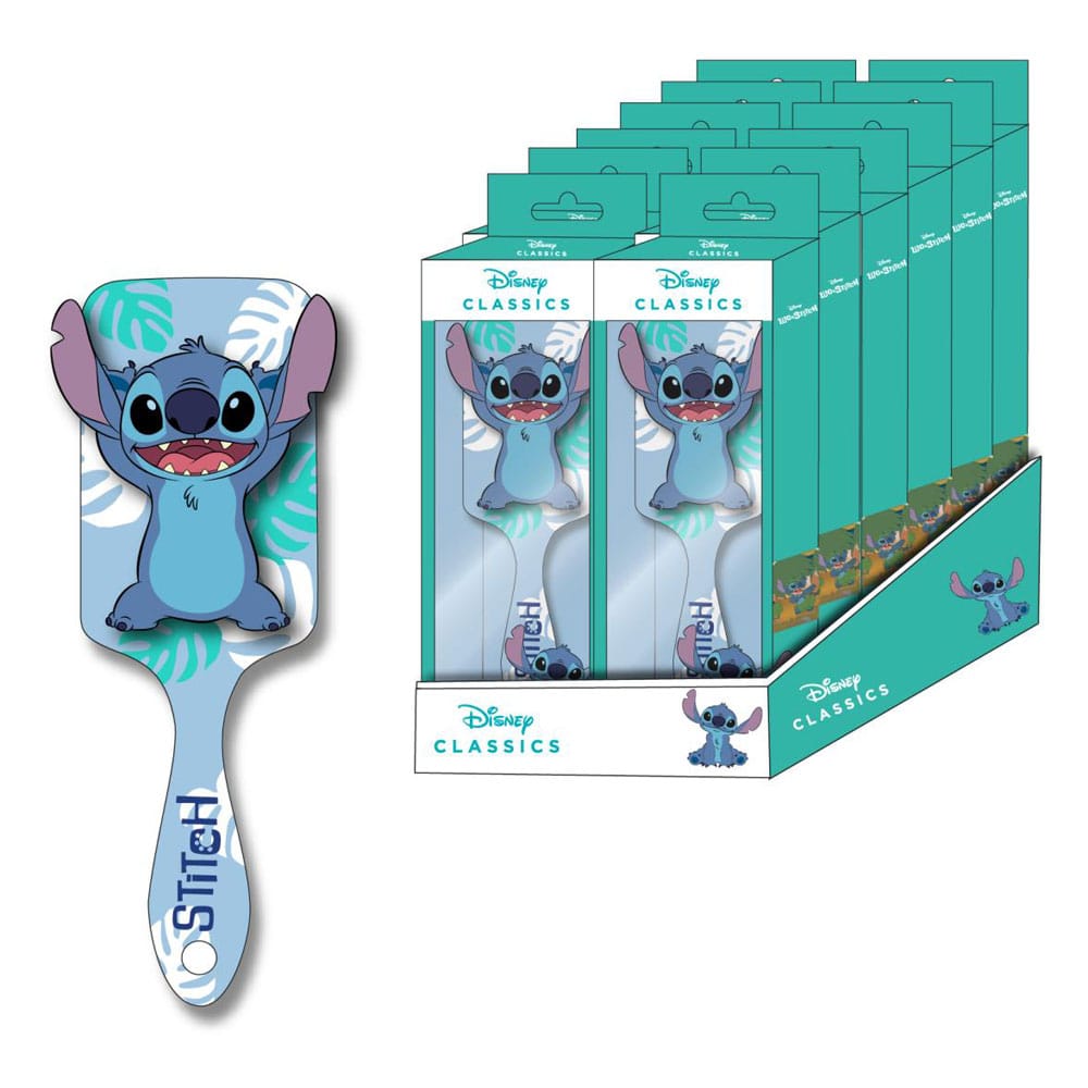 Lilo & Stitch Brosse à Cheveux Stitch Happy