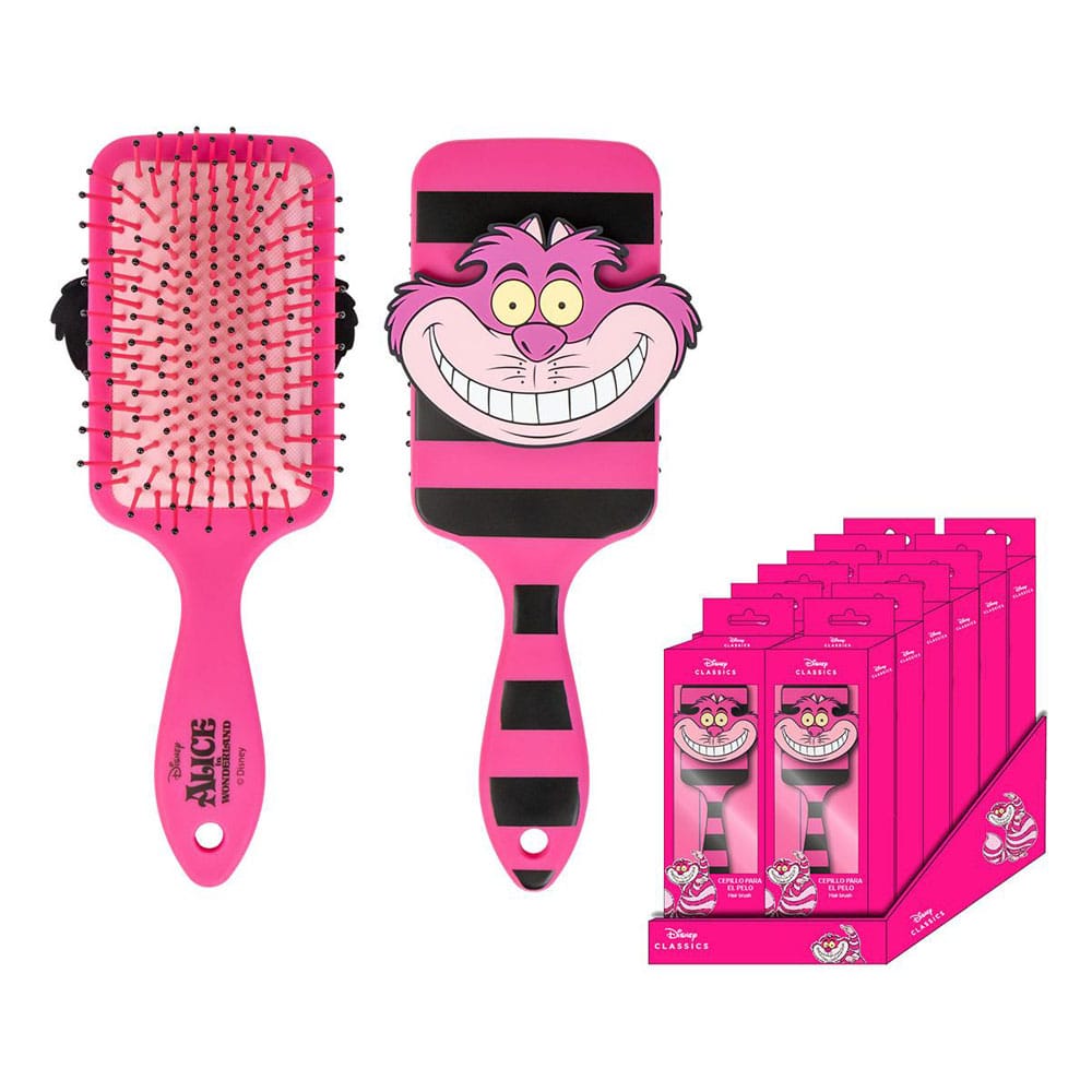 Disney Brosse à Cheveux Alice au Pays des Merveilles Chat du Cheshire