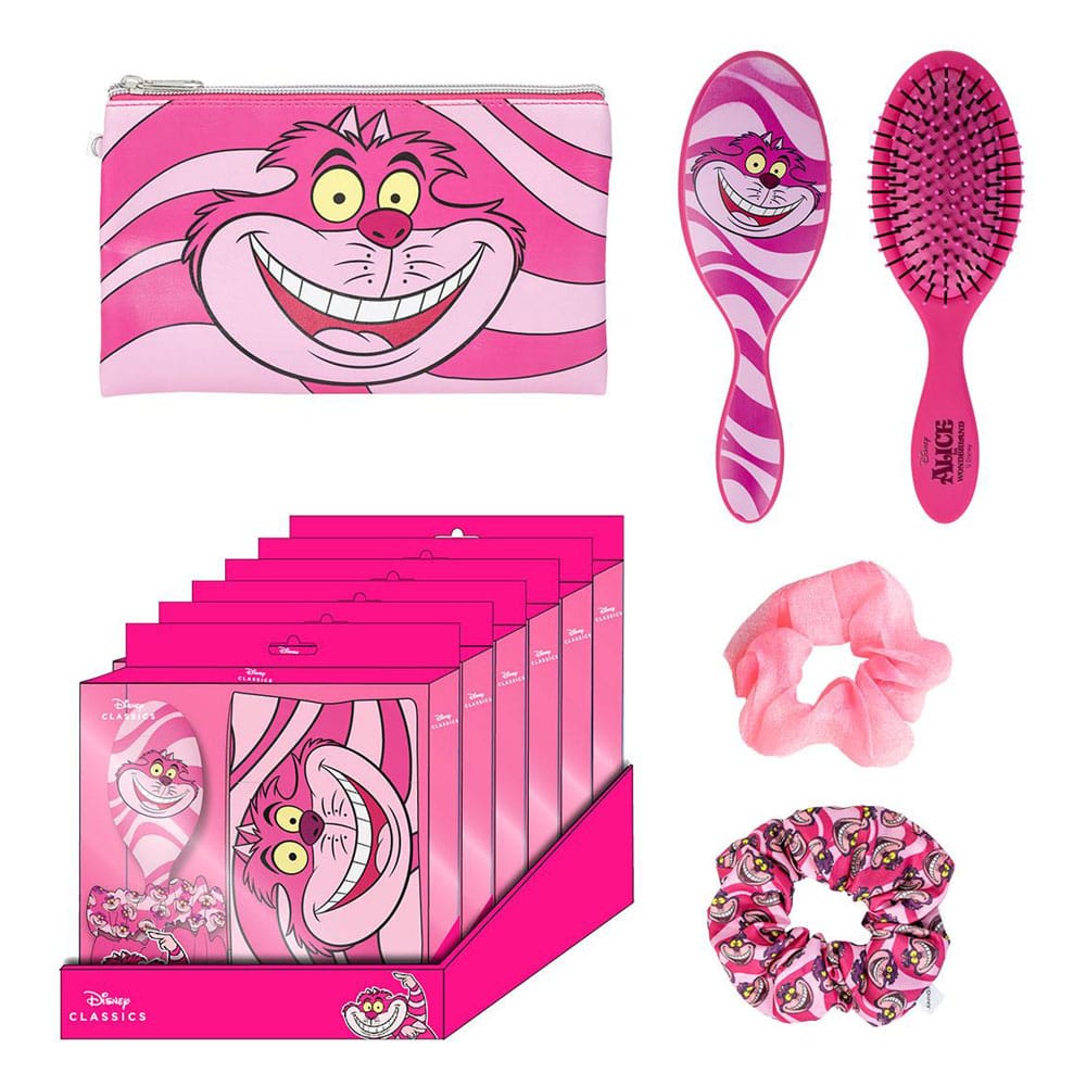 Disney pack 4 trousses de toilette Alice au Pays des Merveilles Chat du Cheshire