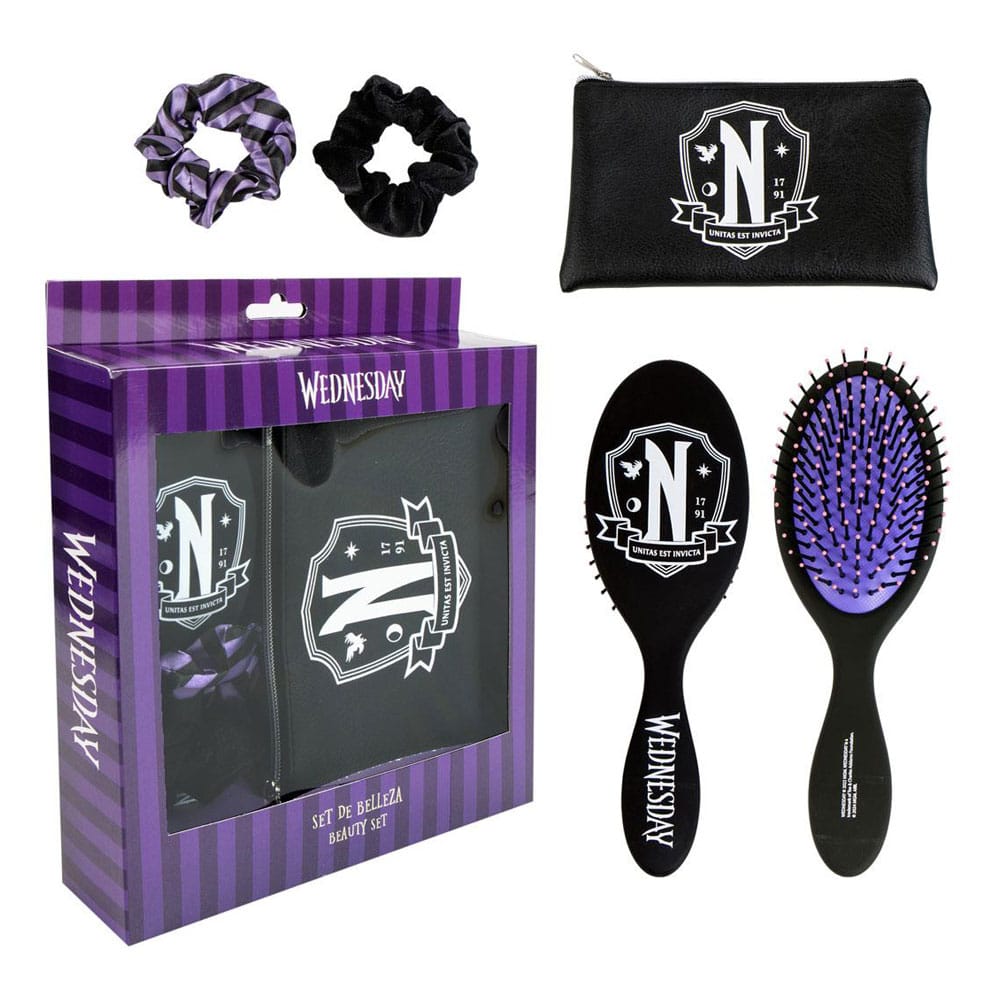 Wednesday pack 4 trousses de toilette