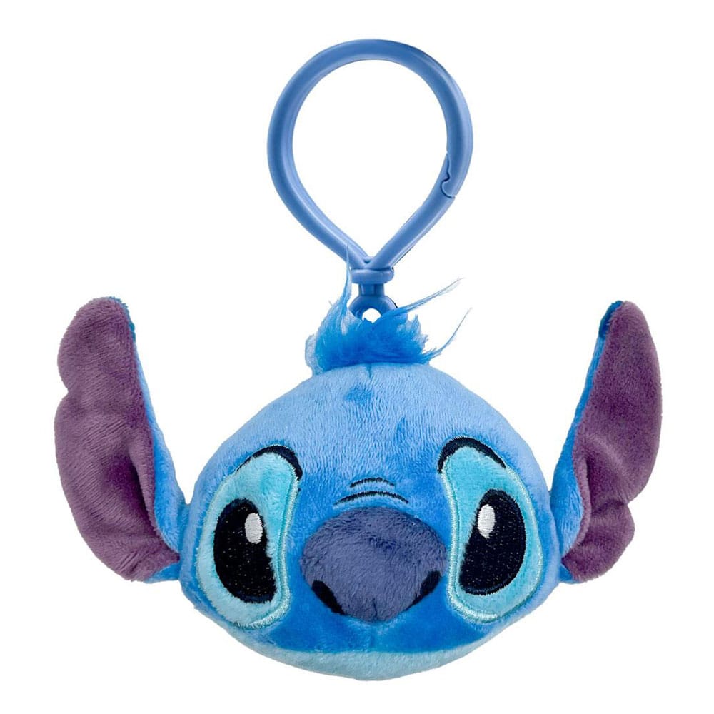 Lilo & Stitch porte-clés peluche Stitch´s Face 11 cm