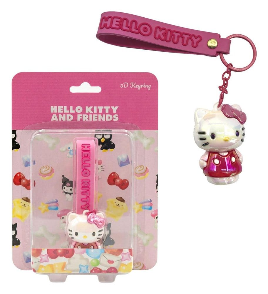 Sanrio porte-clés 3D Hello Kitty