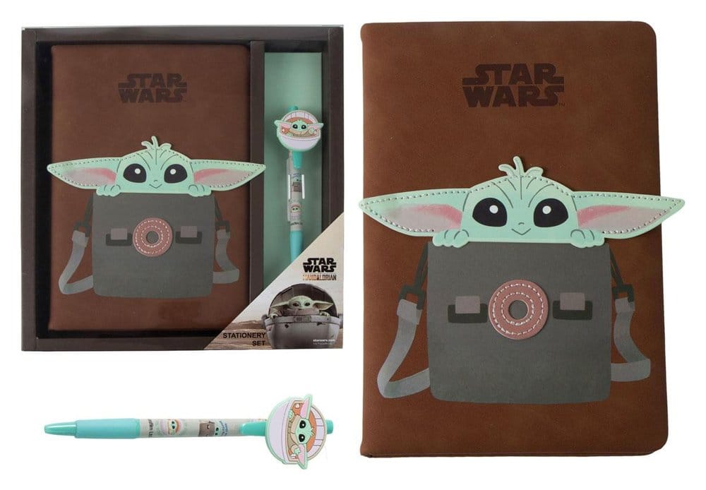 Star Wars The Mandalorian set papeterie Grogu