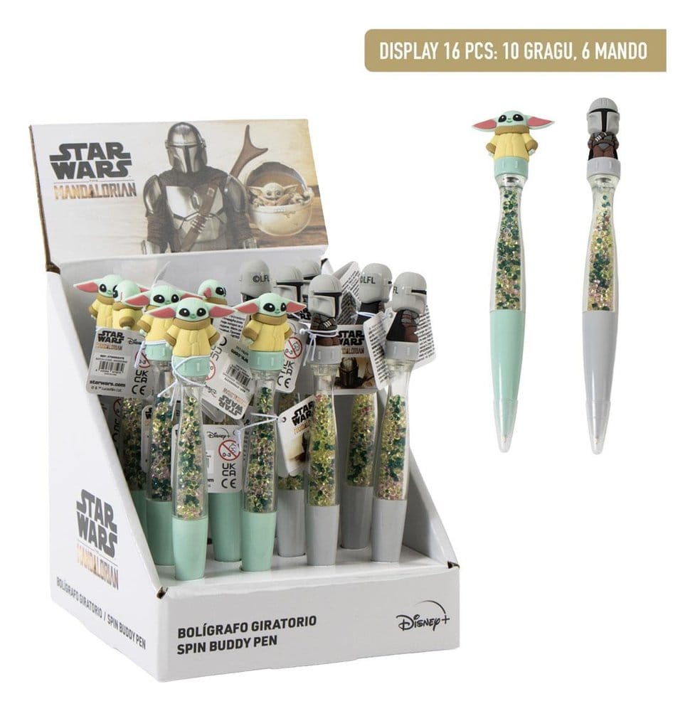 Star Wars Stylo Rotatif The Mandalorian présentoir (16)