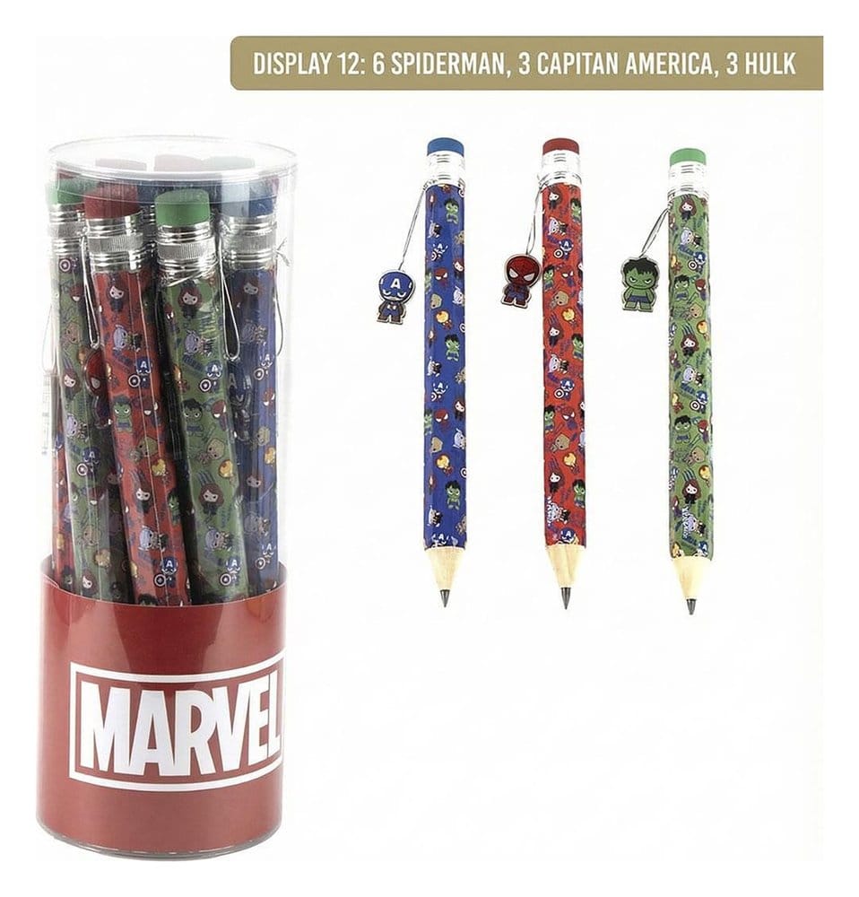 Marvel Grands Crayons présentoir (12)