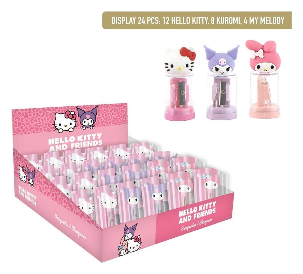 Sanrio Taille-crayon Hello Kitty présentoir (24)